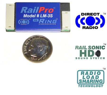 Ring Engineering LM-3S RailPro HO Scale Locomotive Module with Sound