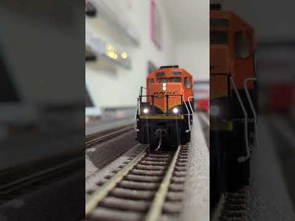 Kato 37-6614 Diesel Locomotive HO BNSF Swoosh Logo SD40-2 #6752 Blunami EMD-2